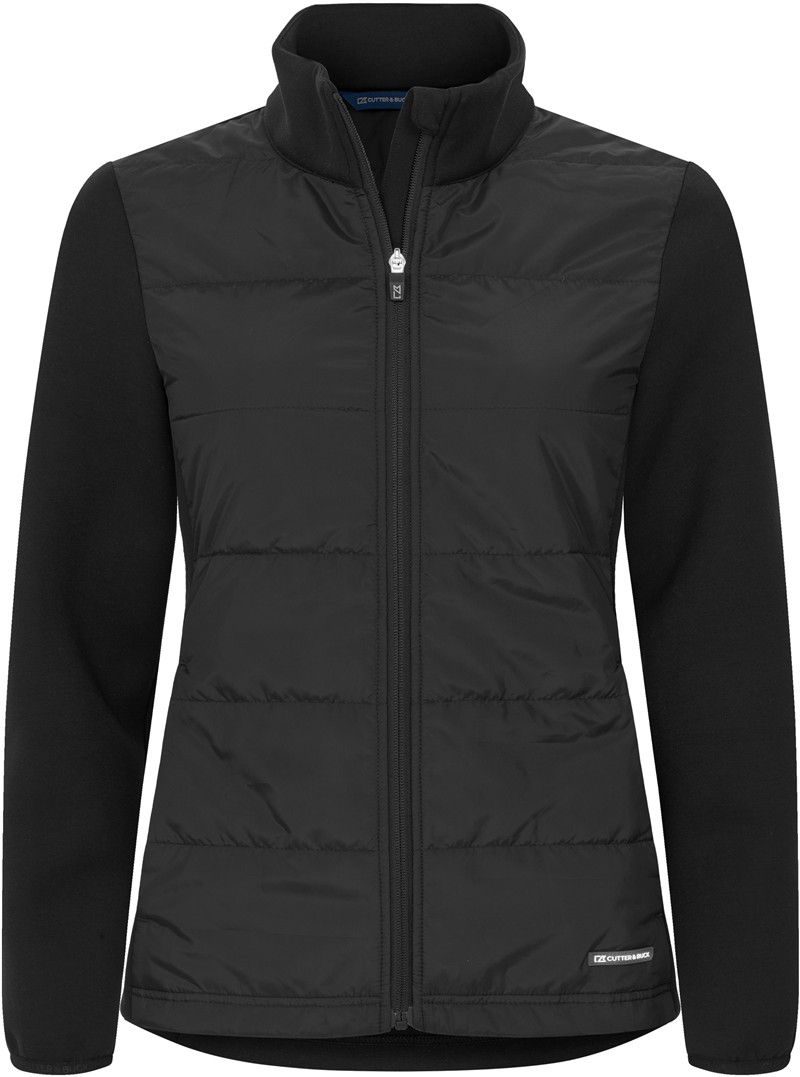 Cutter & Buck Damen Hybrid Stretch Jacke Pemberton Hybrid Jacket W bedrucken