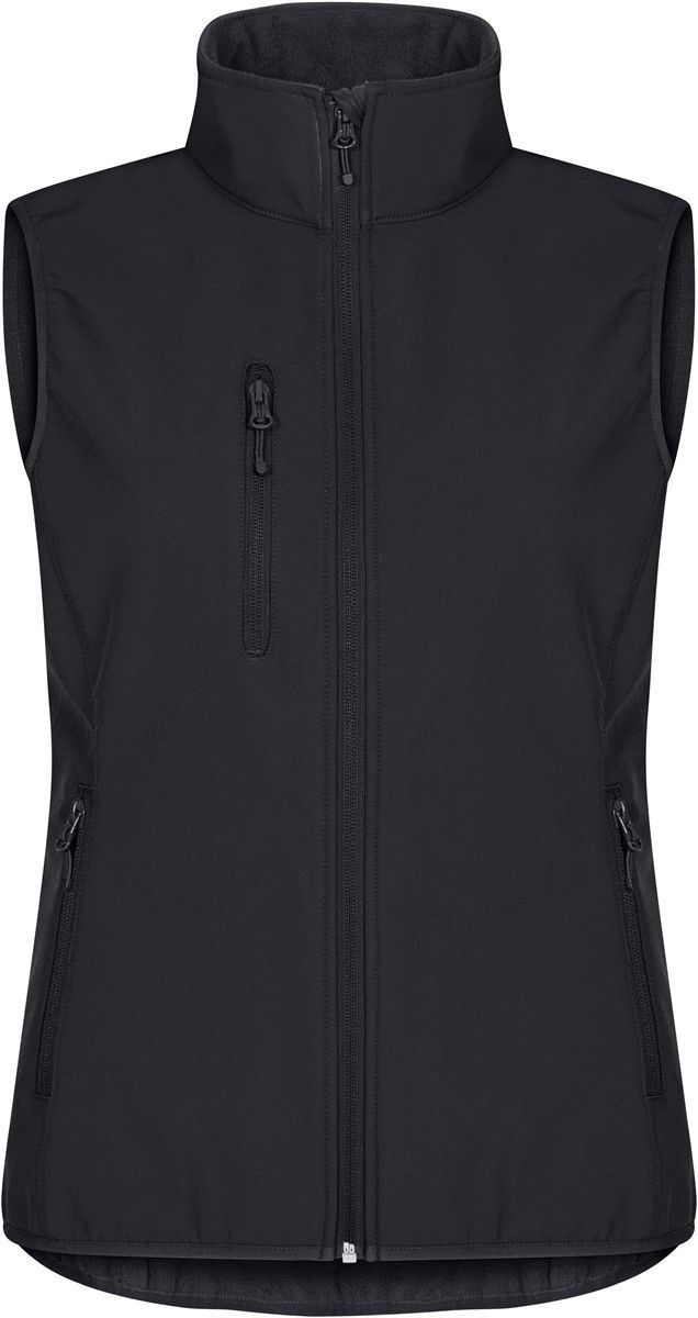 Clique Damen 3-Lagen Softshell Bodywarmer Classic Softshell Vest W bedrucken