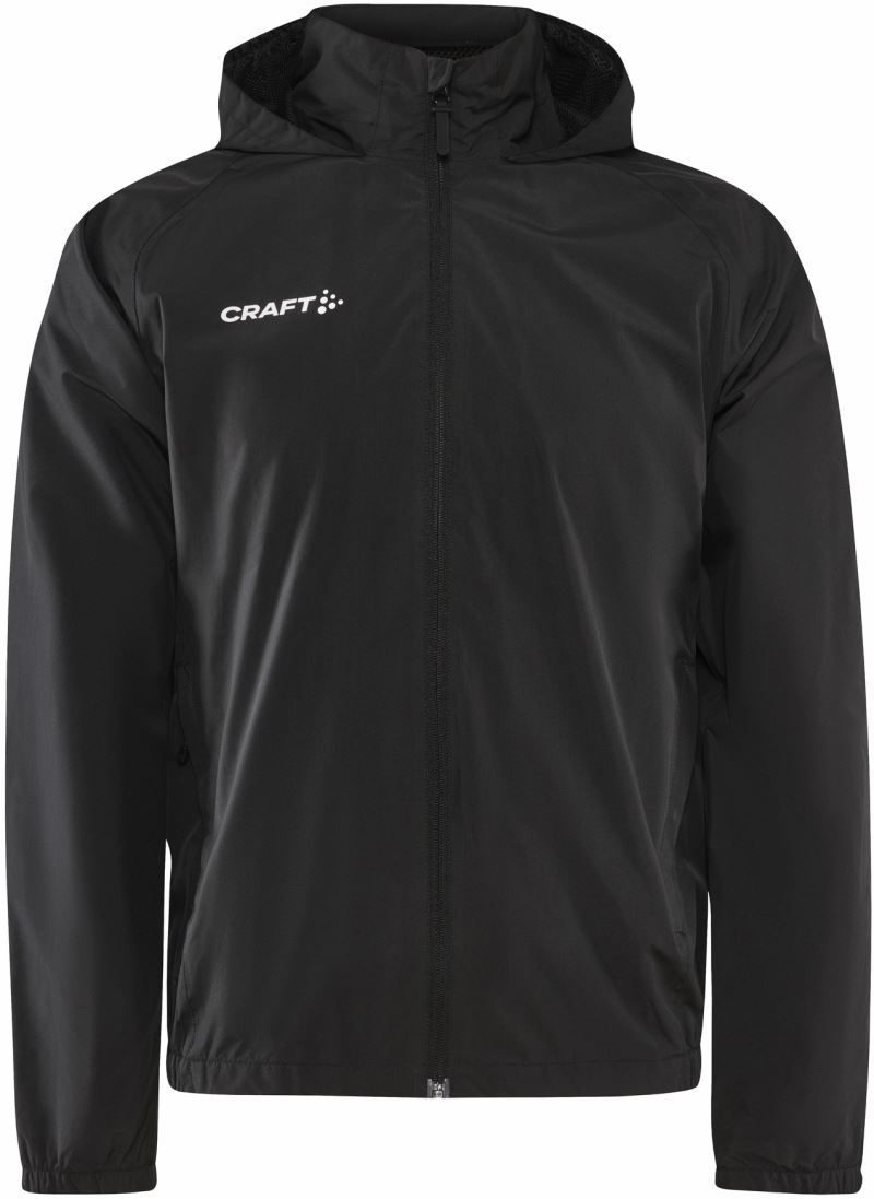 Craft Teamwear Leichte Kinder Regenjacke Evolve Rain Jacket Jr bedrucken