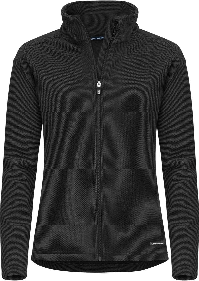 Cutter & Buck Damen Fleece Jacke "Hunts Point" Hunts Fleece Jacket Women bedrucken