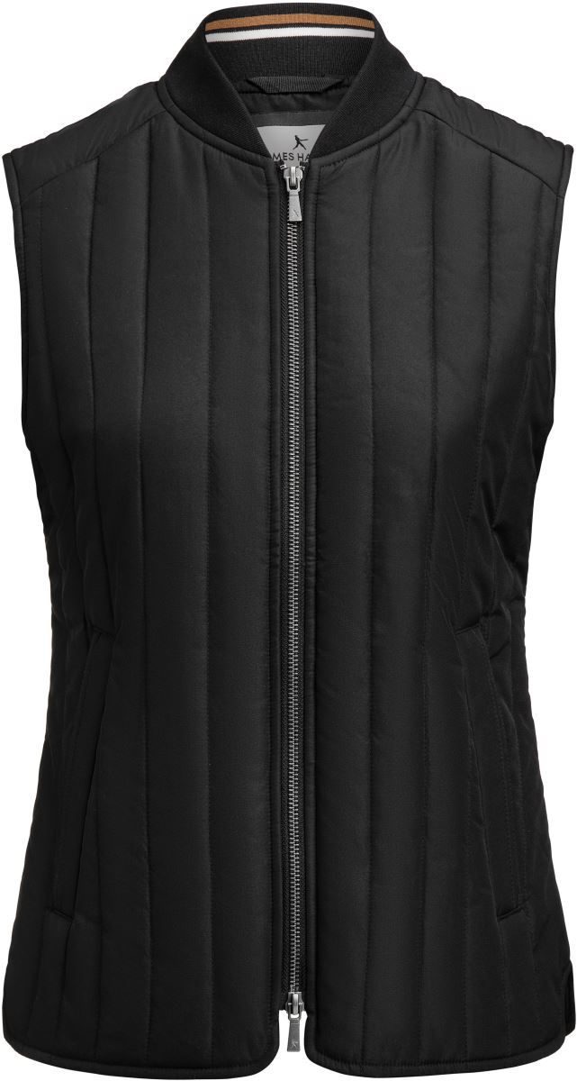 James Harvest Damen Steppweste Scarsdale Vest Women bedrucken