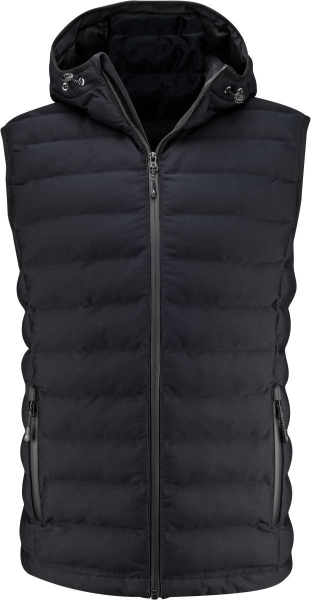 James Harvest Herren Bodywarmer "Woodlake Heights" Woodlake Vest Men bedrucken