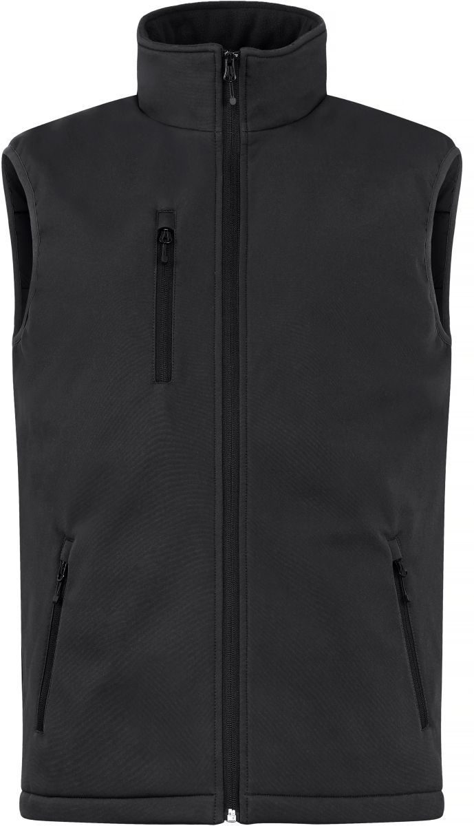 Clique Wattierte Herren Softshell Weste Padded Softshell Vest Men bedrucken