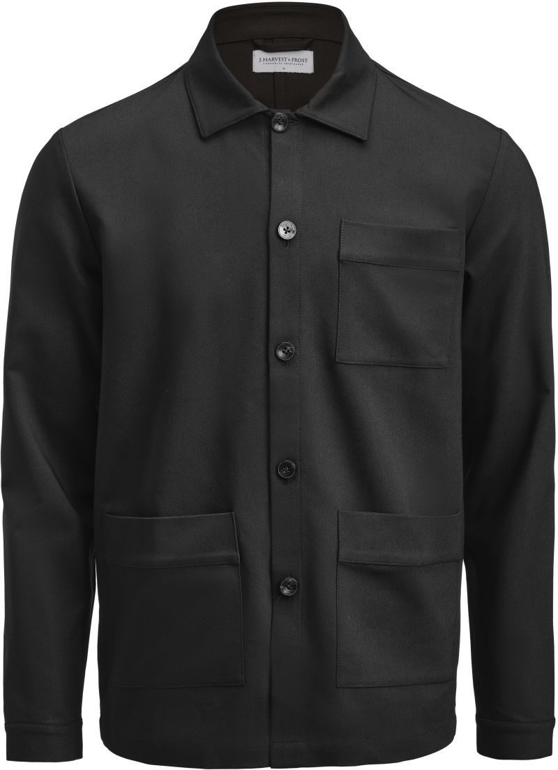 J.Harvest & Frost Hemdjacke Patch Pocket Overshirt bedrucken