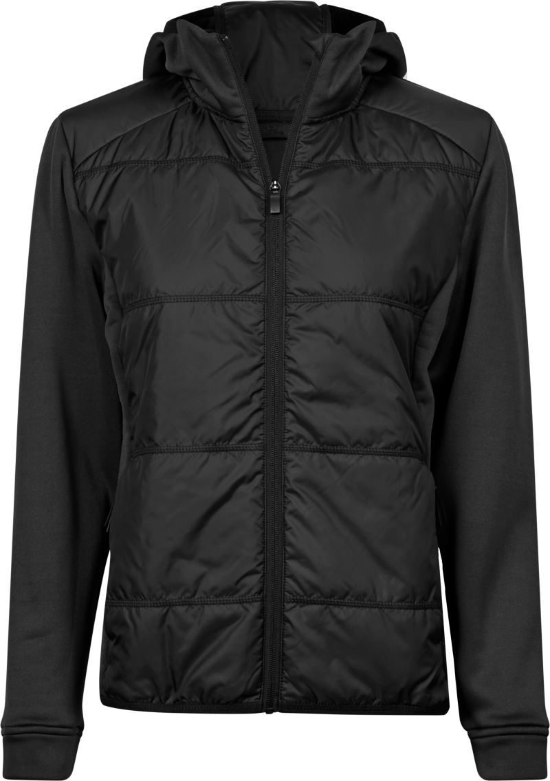 Tee Jays Damen Hybrid Stretch Kapuzenjacke TJ 9113 bedrucken