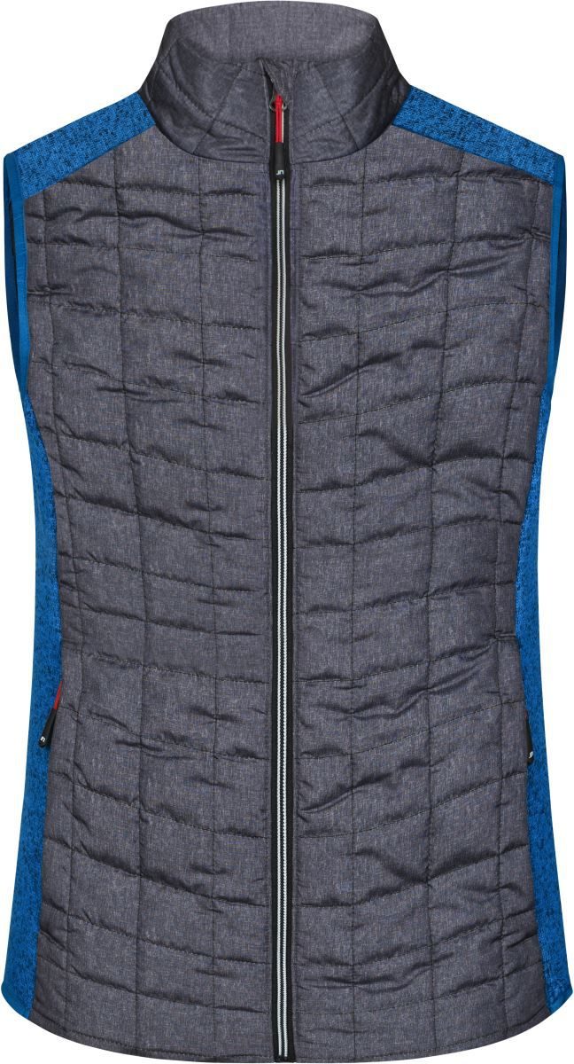Daiber Damen Hybrid Strickfleece Gilet JN 739 bedrucken