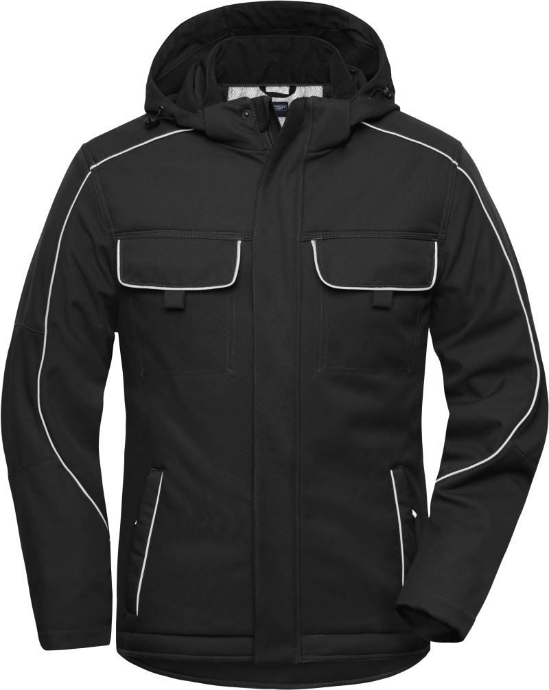 Daiber Workwear Softshell Padded Jacke - Solid JN 886 bedrucken