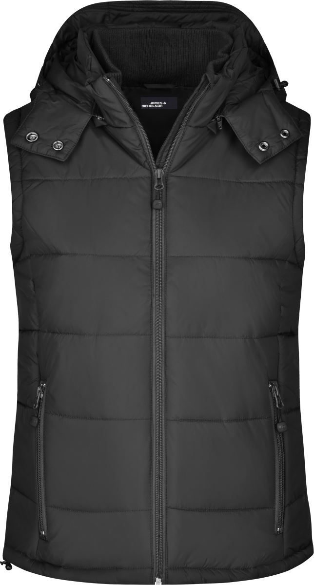Daiber Damen Kapuzen Steppweste JN 1005 bedrucken