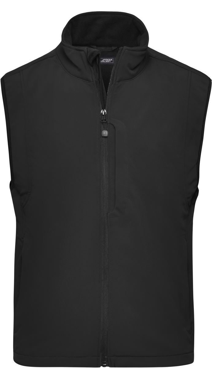 Daiber Herren 3-Lagen Softshell Gilet JN 136 bedrucken