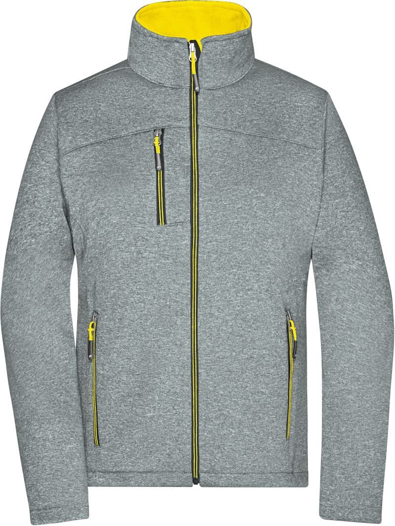 Daiber Damen 2-Lagen Melange Softshell Jacke JN 1147 bedrucken