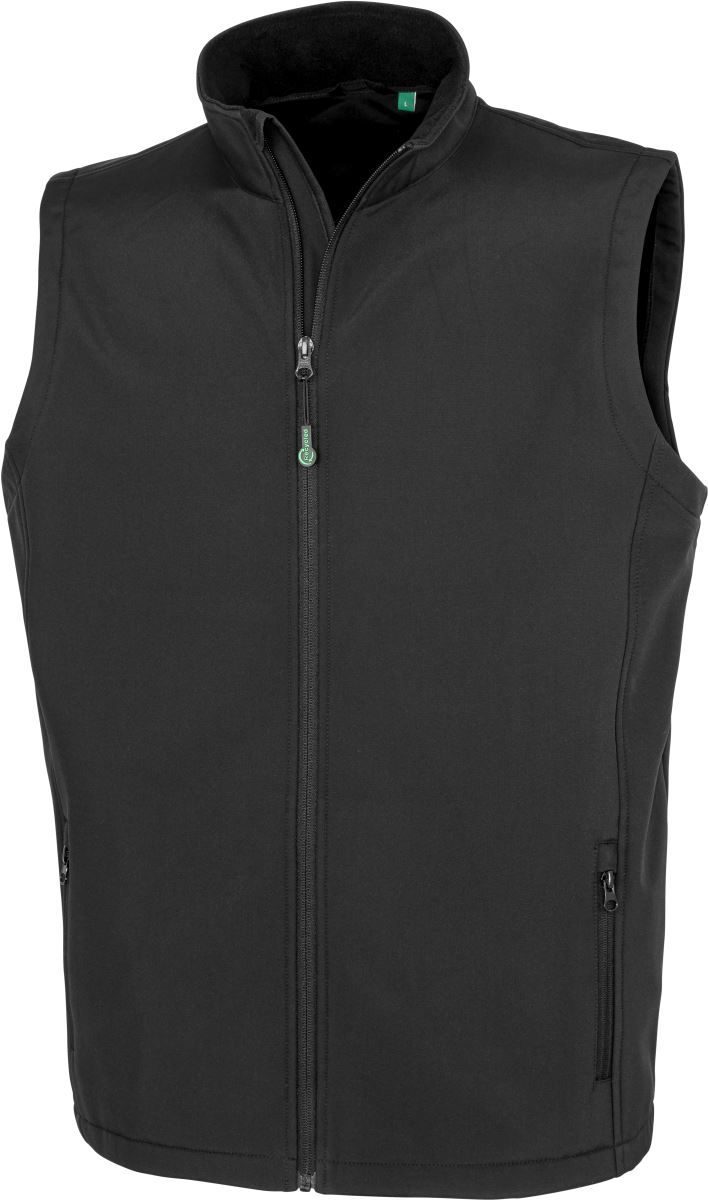 Result Herren 2-Lagen Softshell Gilet "Printable" R 902M bedrucken