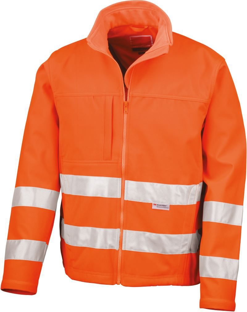 Result Sicherheits Softshell Jacke R 117X bedrucken