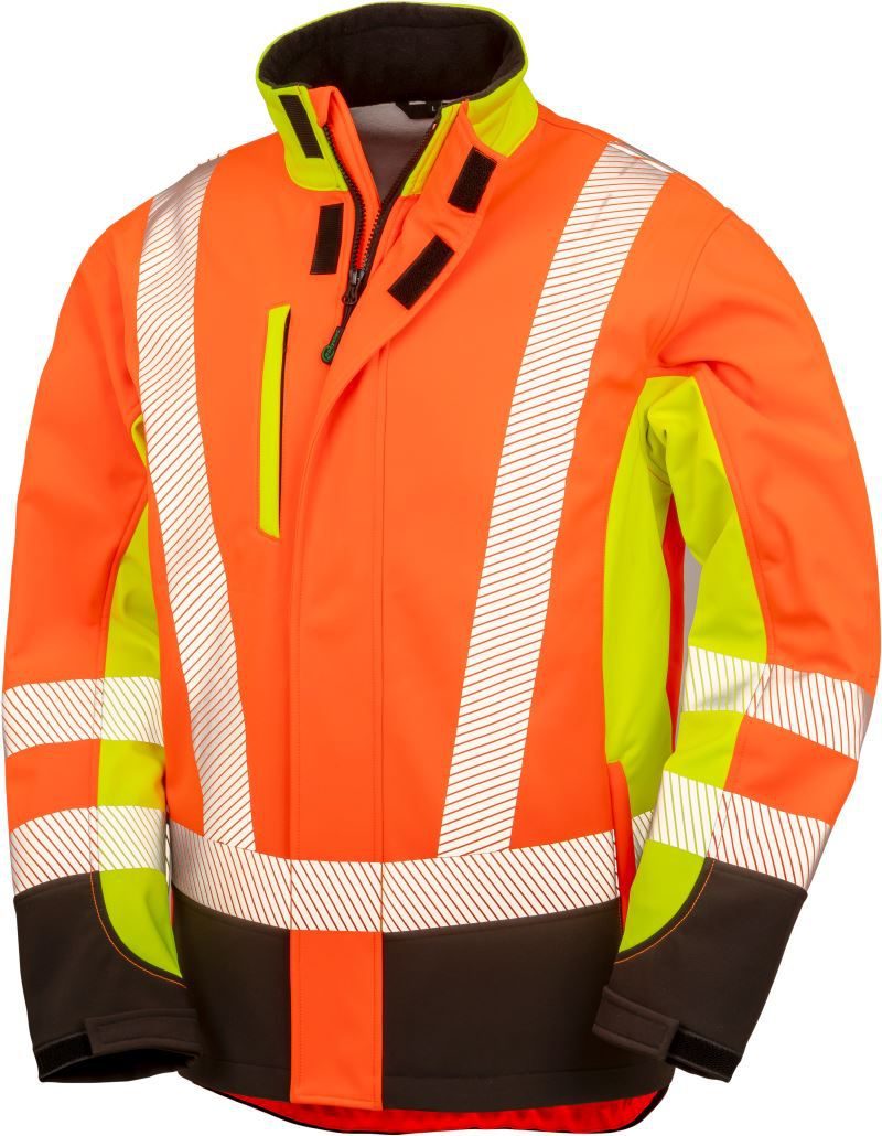 Result 3-Lagen Sicherheits Softshell Jacke R 506X bedrucken
