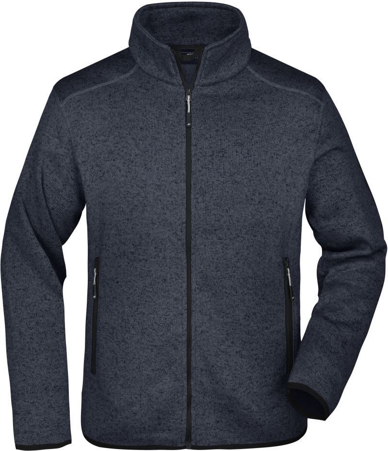 Daiber Herren Strickfleece Jacke JN 762 bedrucken