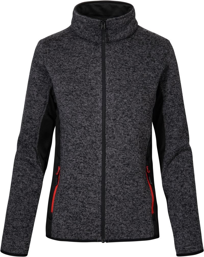 Promodoro Damen Workwear Strickfleece Jacke 7705 bedrucken