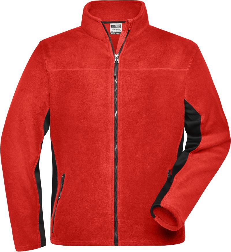 Daiber Herren Workwear Microfleece Jacke - Strong JN 842 bedrucken