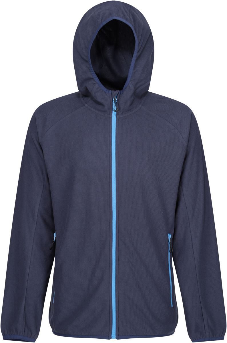 Regatta Kapuzen Struktur Fleece Jacke "Navigate" TRF 690 bedrucken