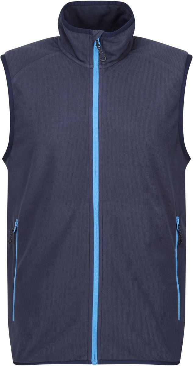 Regatta Struktur Fleece Weste "Navigate" TRF 695 bedrucken