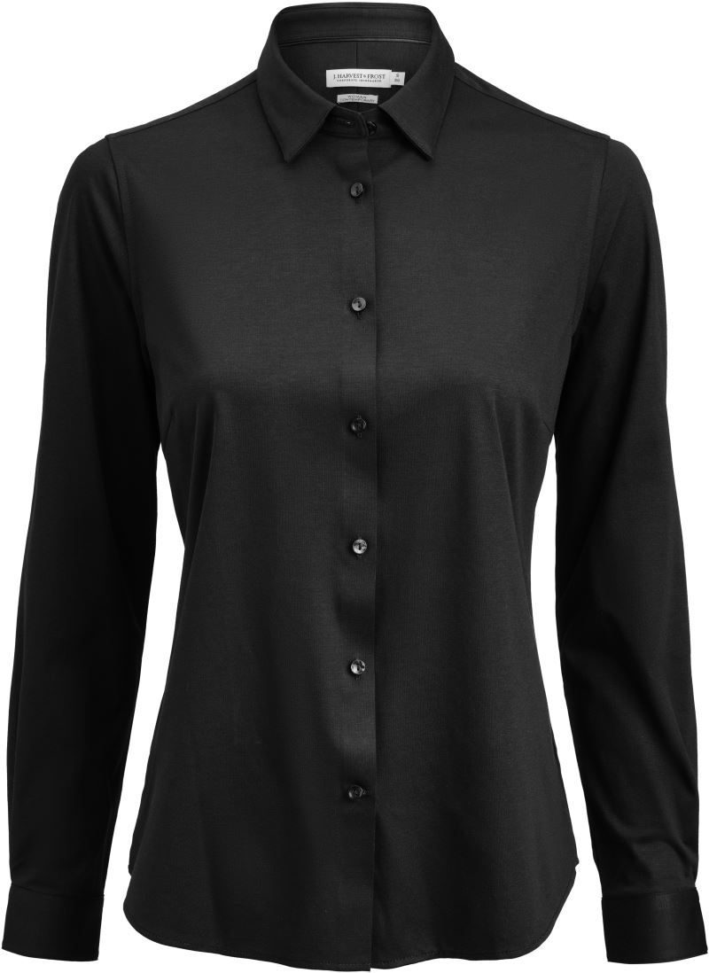 J.Harvest & Frost Interlock Bluse langarm IB 132 Modern Women bedrucken