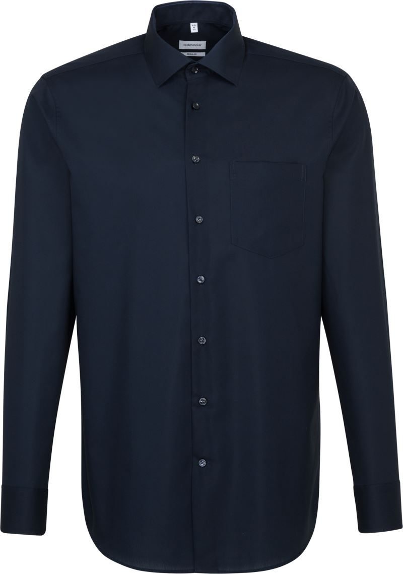 Seidensticker Hemd langarm Shirt Regular LSL bedrucken