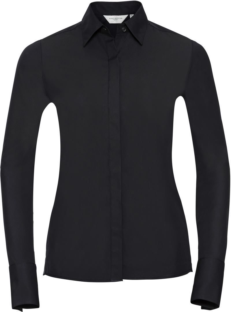 Russell Athletic Ultimate Stretch Bluse langarm 960F bedrucken