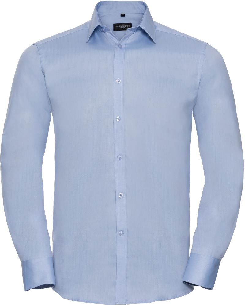 Russell Athletic Herringbone Hemd langarm 962M bedrucken