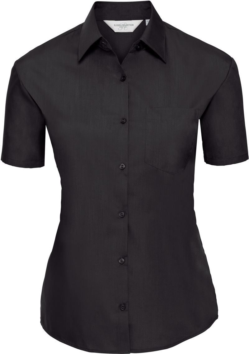 Russell Athletic Popeline Bluse kurzarm 935F bedrucken