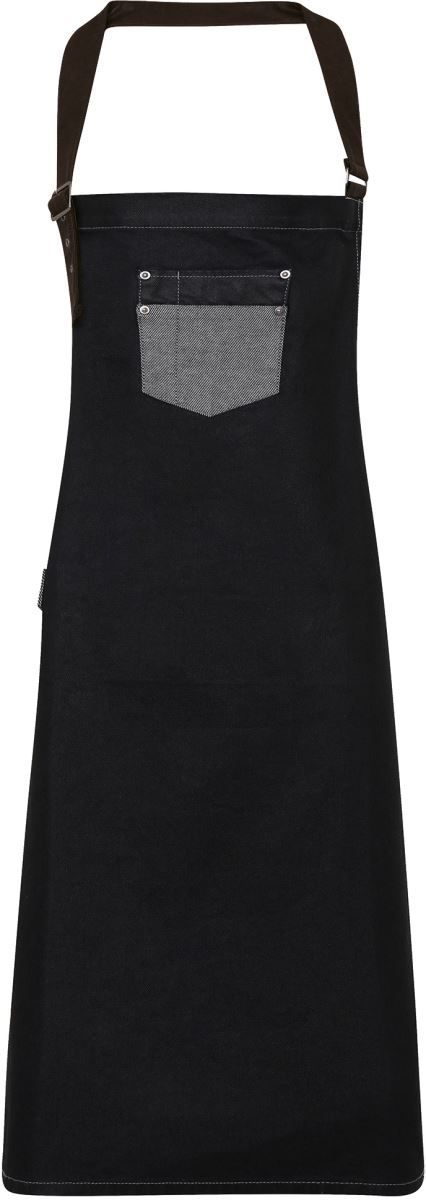 Premier Denim Latzschürze "Division" PR 136 bedrucken