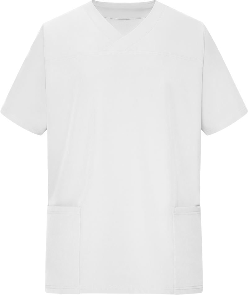 Daiber Herren V-Ausschnitt Stretch Kasack JN 3104 bedrucken