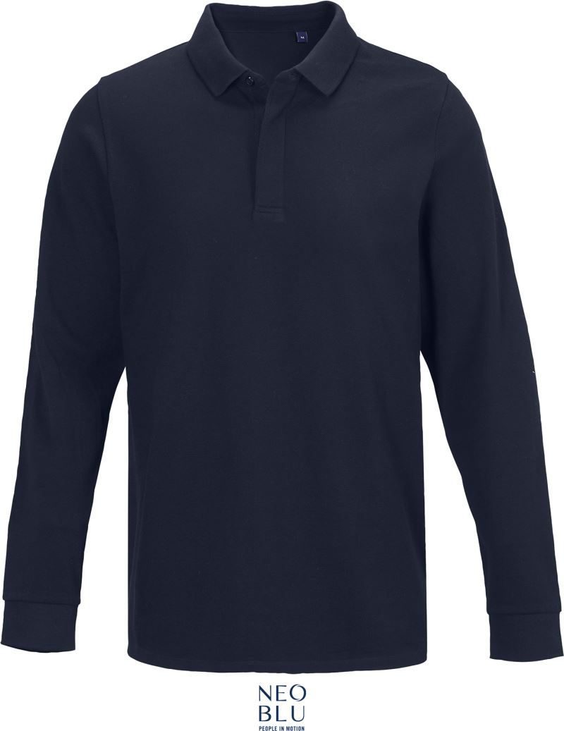 NEOBLU Schweres Herren Piqué Polo langarm Owen LSL Men bedrucken