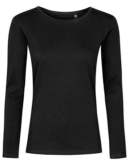X.O by Promodoro Women´s Roundneck T-Shirt Long Sleeve 1565 bedrucken