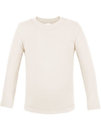 Link Kids Wear Organic Baby T-Shirt Long Sleeve Noah 02 13002-1420 bedrucken