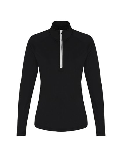 TriDri® Women´s Long Sleeve Performance ¼ Zip TR120 bedrucken