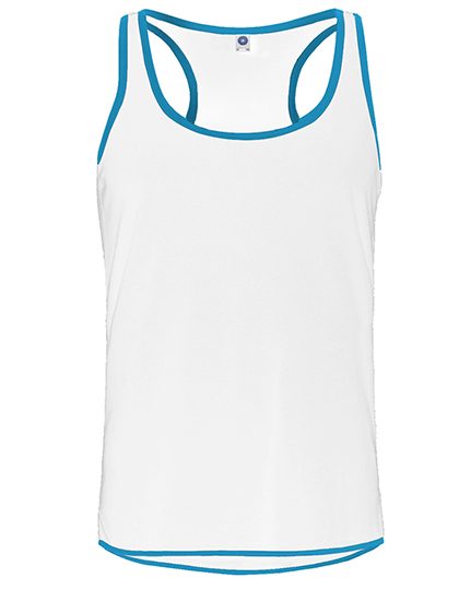 Starworld Men´s Contrast Sports Vest SW305 bedrucken