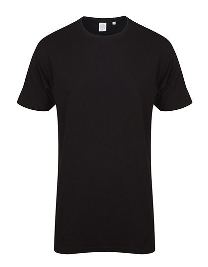 SF Clothing Men´s Longline T-Shirt With Dipped Hem SF258 bedrucken