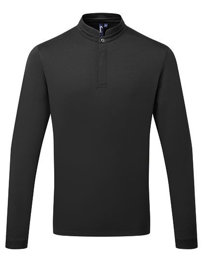 Premier Workwear Essential ´Coolchecker®´ Chefs Shirt - Long Sleeve PR647 bedrucken