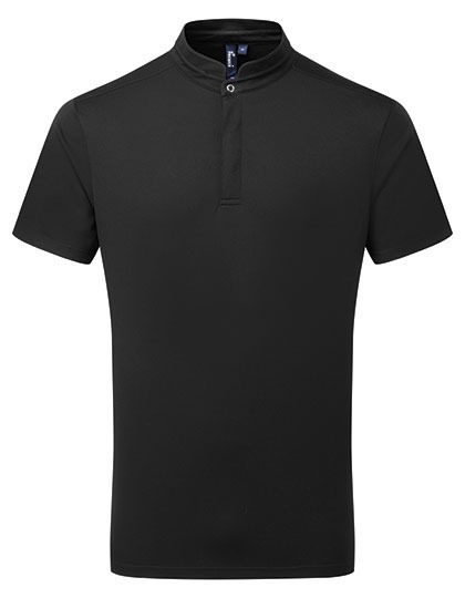 Premier Workwear Essential ´Coolchecker®´ Chefs Shirt - Short Sleeve PR646 bedrucken