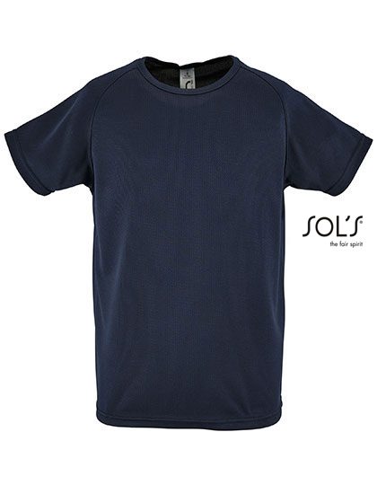 SOL´S Kids´ Raglan Sleeved T-Shirt Sporty 01166 bedrucken