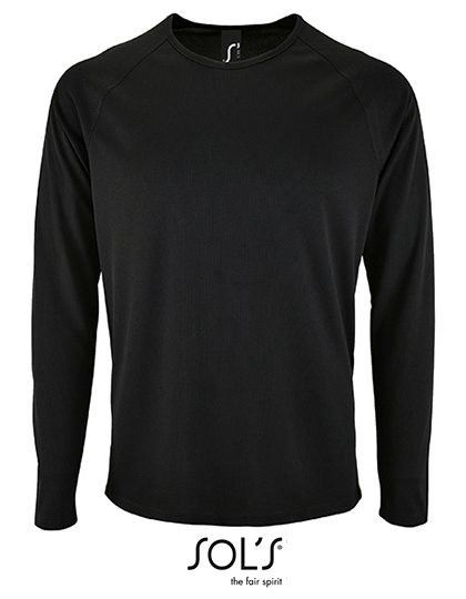 SOL´S Men´s Long Sleeve Sports T-Shirt Sporty 02071 bedrucken