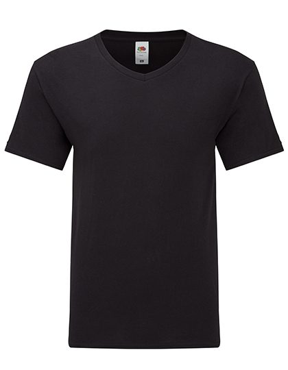 Fruit of the Loom Iconic 150 V Neck T 61-442-0 bedrucken