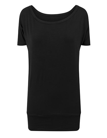 Build Your Brand Ladies´ Viscose Tee BY040 bedrucken