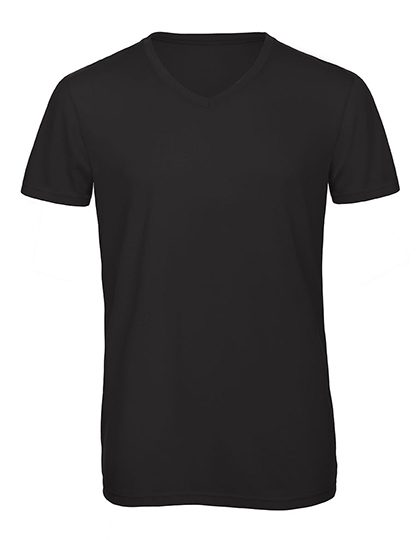 B&C BE INSPIRED Men´s V-Neck Triblend T-Shirt TM057 bedrucken