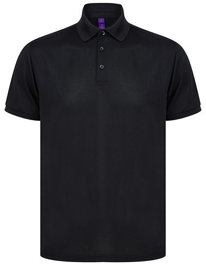 Henbury Recycled Polyester Polo Shirt H465 bedrucken