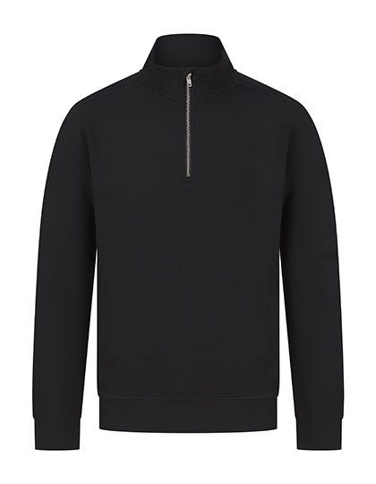 Henbury Unisex Sustainable 1/4 Zip Sweatshirt H842 bedrucken