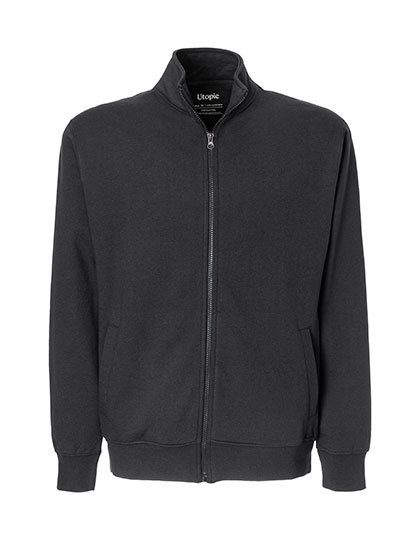 Utopic Unisex Sweat Jacket UT24002 bedrucken