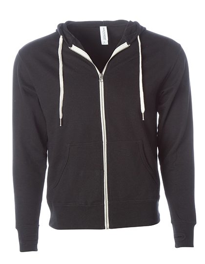 Independent Unisex Midweight French Terry Zip Hood PRM90HTZ bedrucken