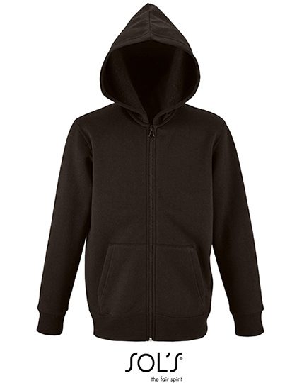 SOL´S Kids´ Zip Hoodie Stone 02092 bedrucken