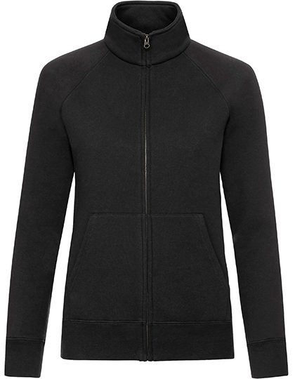 Fruit of the Loom Ladies´ Premium Sweat Jacket 62-116-0 bedrucken