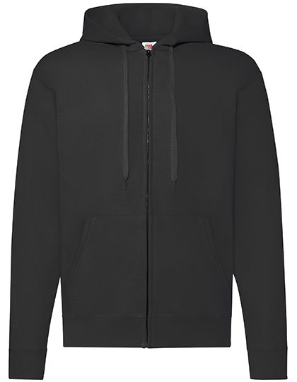Fruit of the Loom Classic Hooded Sweat Jacket 62-062-0 bedrucken