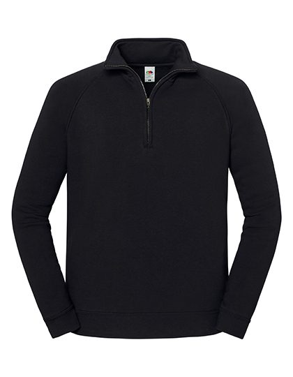 Fruit of the Loom Iconic Premium Zip Neck Sweat 62-288-0 bedrucken
